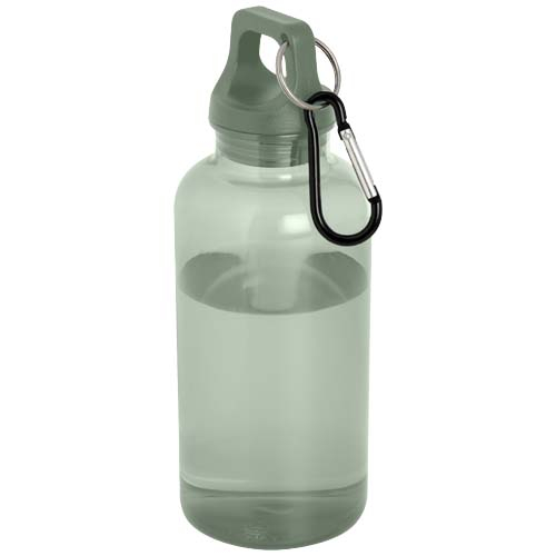Bouteille mousqueton rPET personnalisée 400ml Oregon Vert bruyère